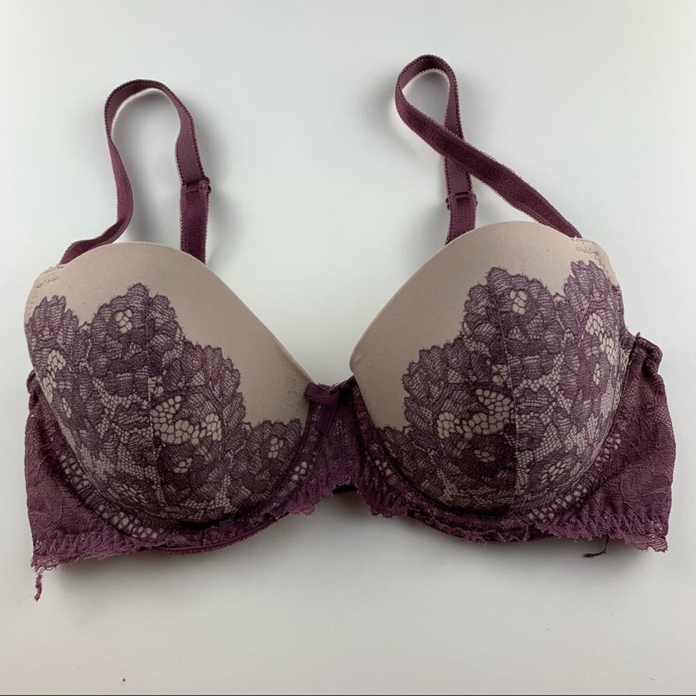Victoria’s Secret Lined Demi Bra 34D #6059